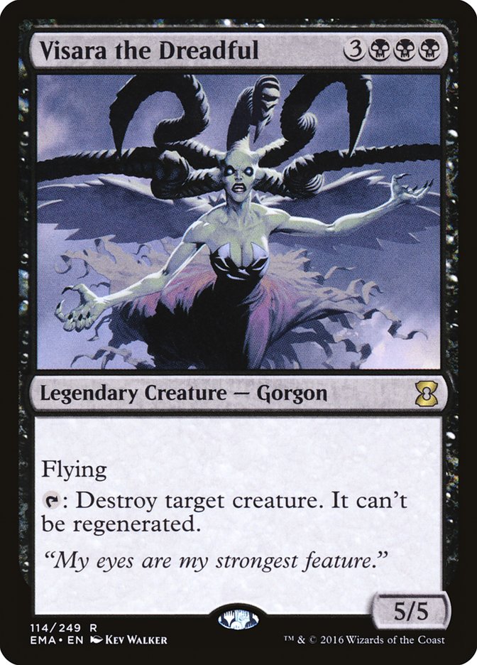 Visara the Dreadful [Eternal Masters] [Foil]