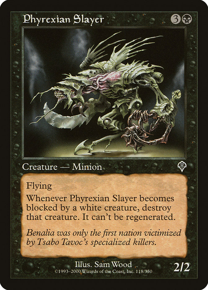 Phyrexian Slayer [Invasion] [Foil]