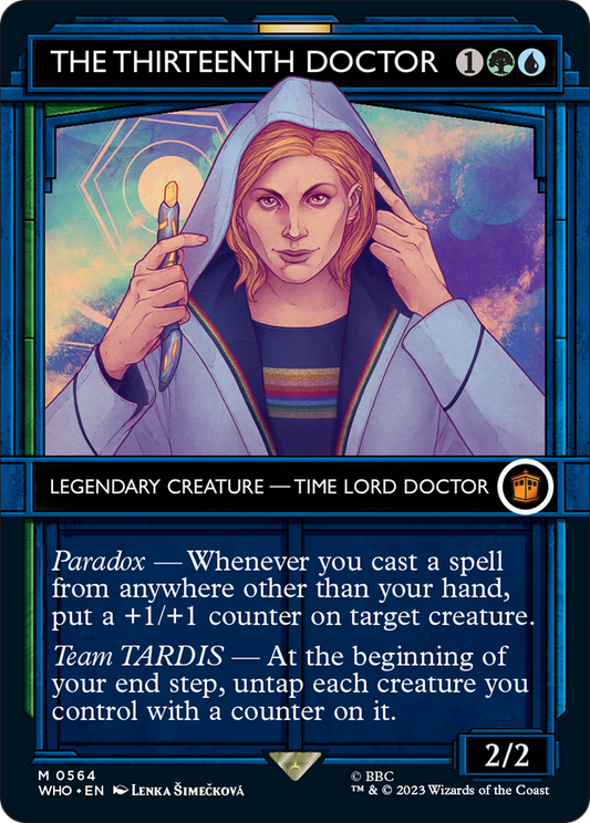 The Thirteenth Doctor (Showcase) [Doctor Who] [Foil]