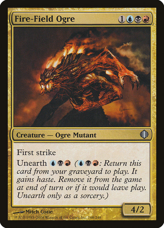 Fire-Field Ogre [Shards of Alara] [Foil]