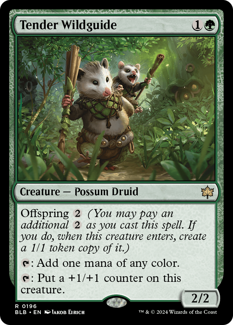 Tender Wildguide [Bloomburrow] [Foil]