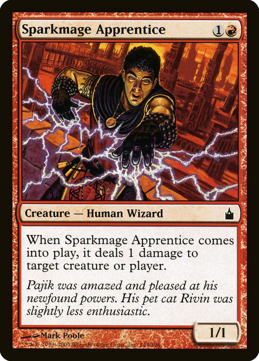 Sparkmage Apprentice [Ravnica: City of Guilds] [Foil]