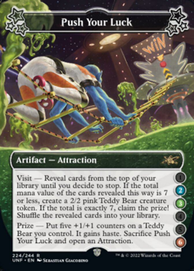 Push Your Luck (2-3-6) [Unfinity] [Foil]