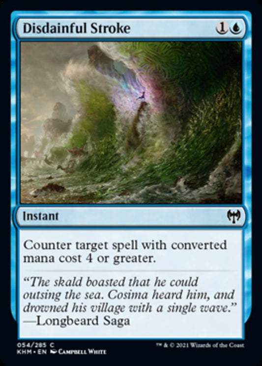 Disdainful Stroke [Kaldheim] [Foil]