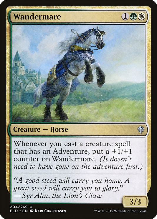 Wandermare [Throne of Eldraine] [Foil]