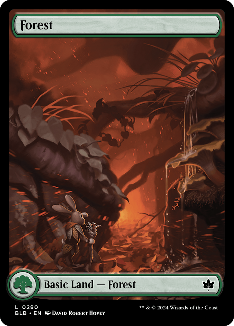 Forest (0280) [Bloomburrow] [Foil]