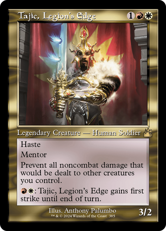 Tajic, Legion's Edge (Retro Frame) [Ravnica Remastered] [Foil]