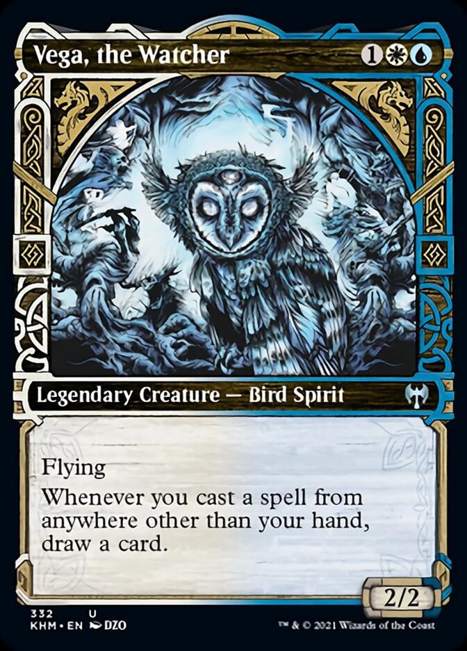 Vega, the Watcher (Showcase) [Kaldheim] [Foil]