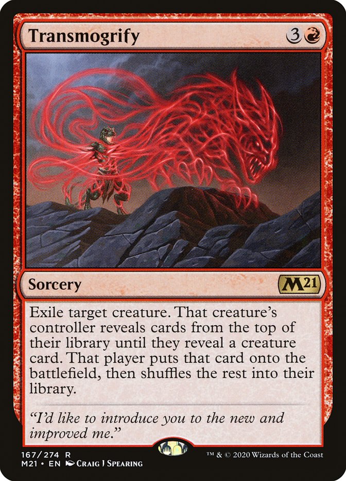 Transmogrify [Core Set 2021] [Foil]