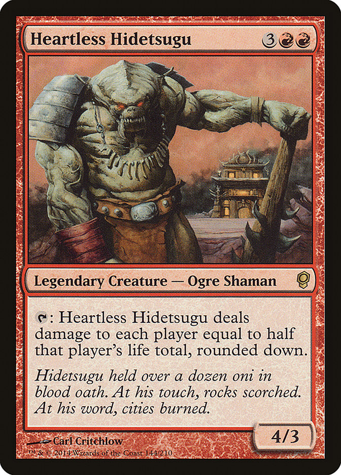 Heartless Hidetsugu [Conspiracy] [Foil]