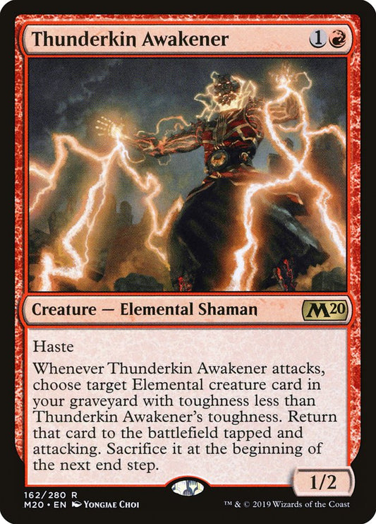 Thunderkin Awakener [Core Set 2020] [Foil]