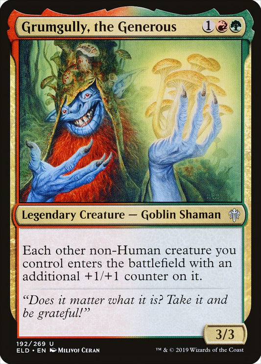 Grumgully, the Generous [Throne of Eldraine] [Foil]