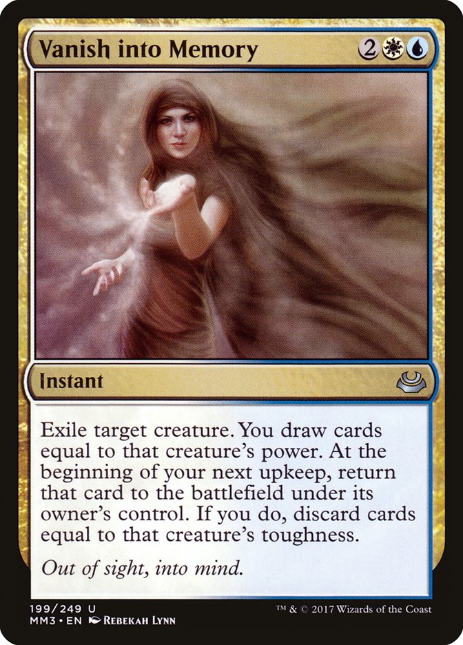 Vanish into Memory [Modern Masters 2017] [Foil]