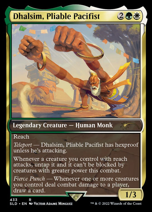 Dhalsim, Pliable Pacifist [Secret Lair Drop Series] [Foil]
