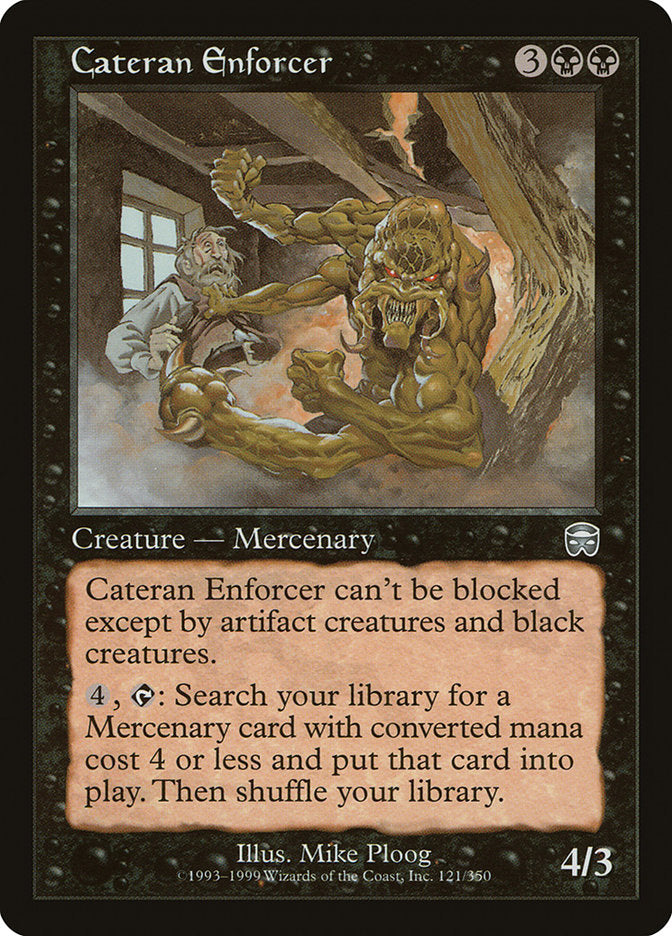 Cateran Enforcer [Mercadian Masques] [Foil]
