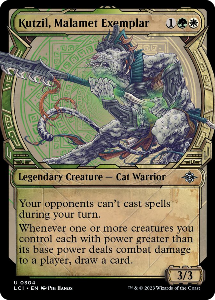 Kutzil, Malamet Exemplar (Showcase) [The Lost Caverns of Ixalan] [Foil]