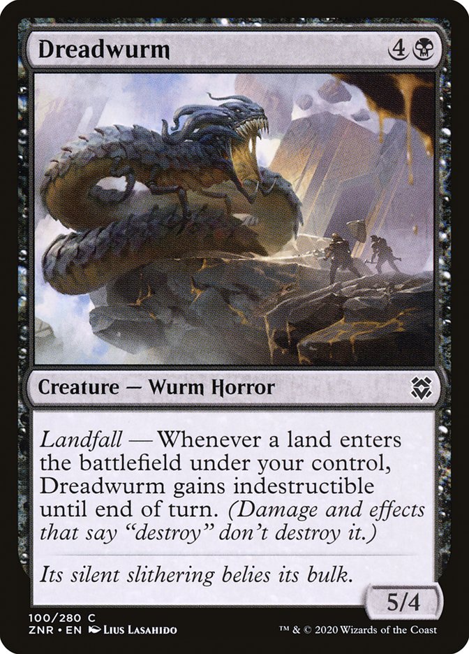 Dreadwurm [Zendikar Rising] [Foil]