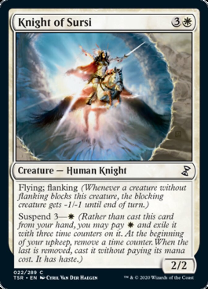 Knight of Sursi [Time Spiral Remastered] [Foil]