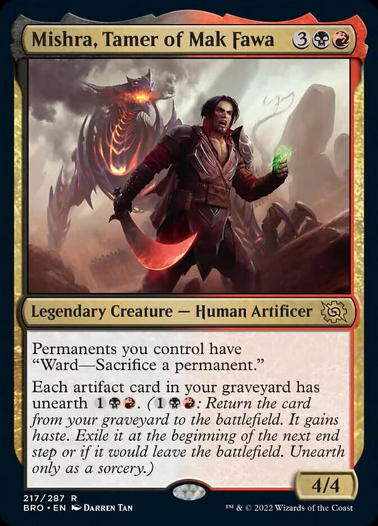 Mishra, Tamer of Mak Fawa [The Brothers' War] [Foil]