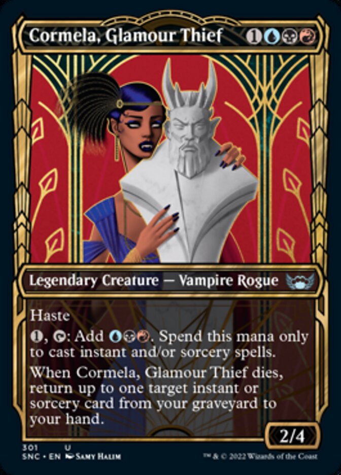 Cormela, Glamour Thief (Showcase Golden Age) [Streets of New Capenna] [Foil]