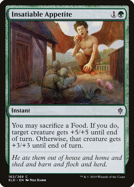 Insatiable Appetite [Throne of Eldraine] [Foil]