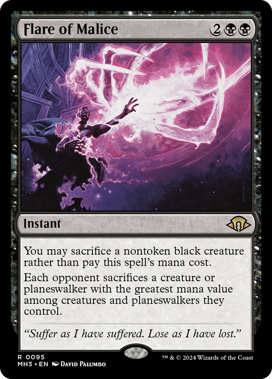 Flare of Malice [Modern Horizons 3] [Foil]