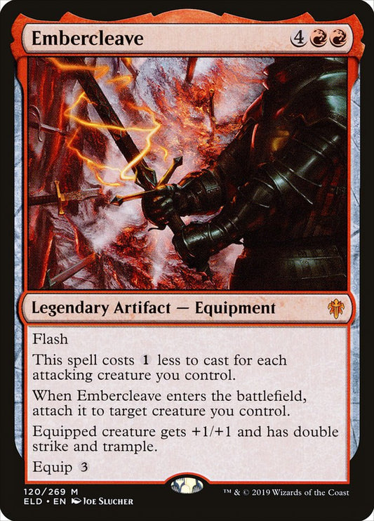 Embercleave [Throne of Eldraine] [Foil]