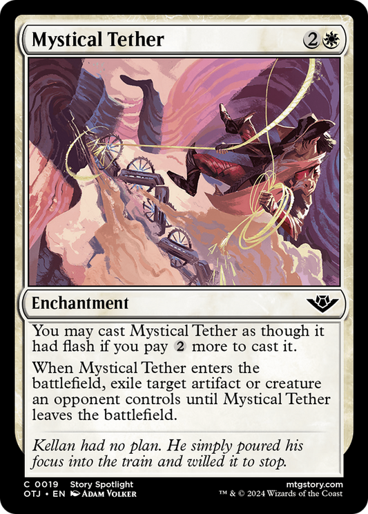 Mystical Tether [Outlaws of Thunder Junction] [Foil]
