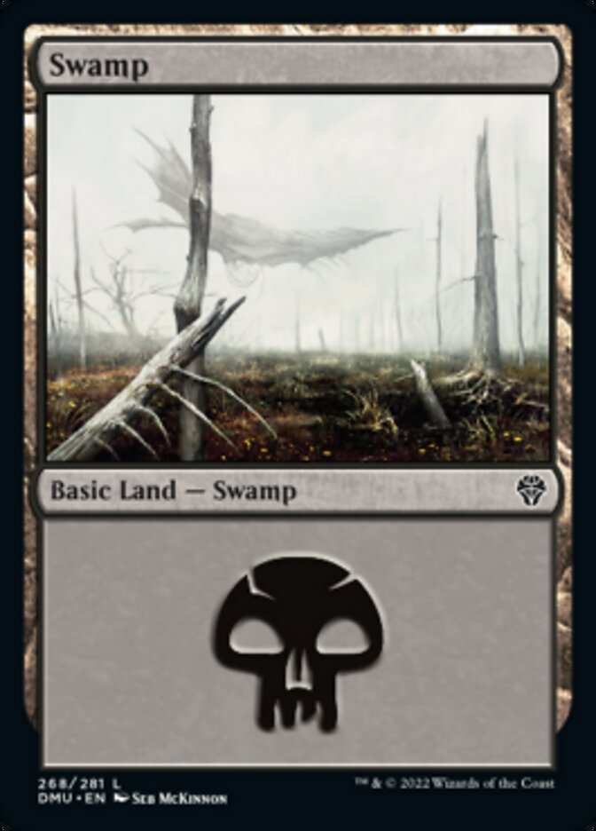 Swamp (268) [Dominaria United] [Foil]