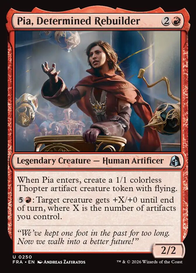 Pia, Determined Rebuilder [Reality Fracture]