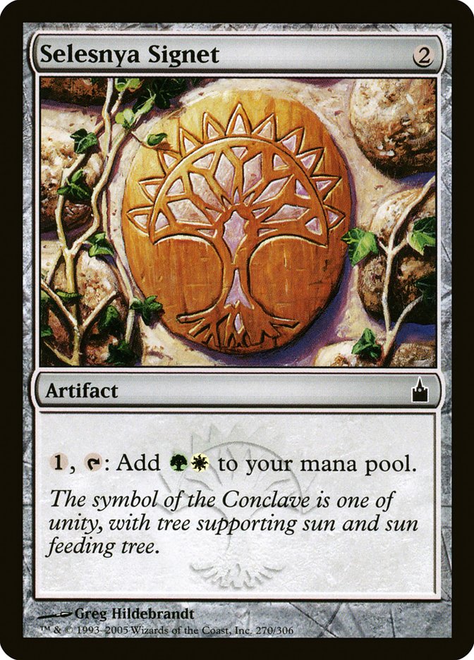 Selesnya Signet [Ravnica: City of Guilds] [Foil]