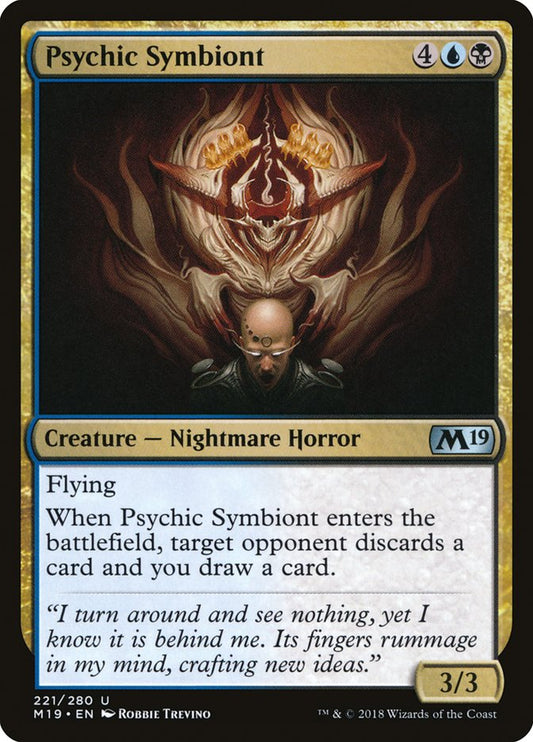 Psychic Symbiont [Core Set 2019] [Foil]