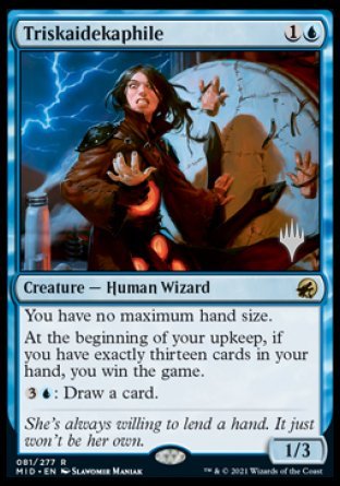 Triskaidekaphile (Promo Pack) [Innistrad: Midnight Hunt Promos] [Foil]