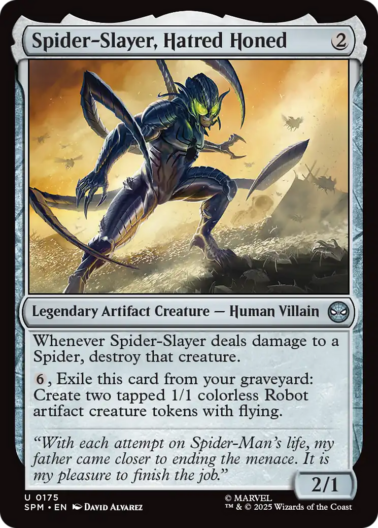 Spider-Slayer, Hatred Honed [Marvel's Spider-Man] [Foil]