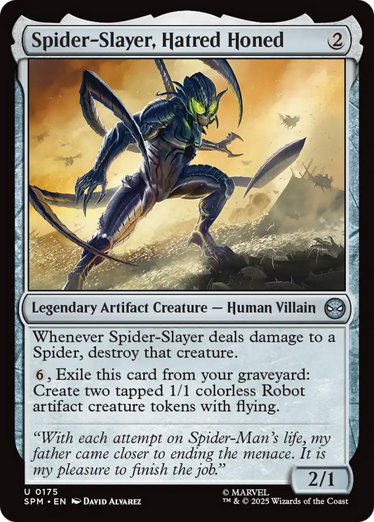 Spider-Slayer, Hatred Honed [Marvel's Spider-Man] [Foil]