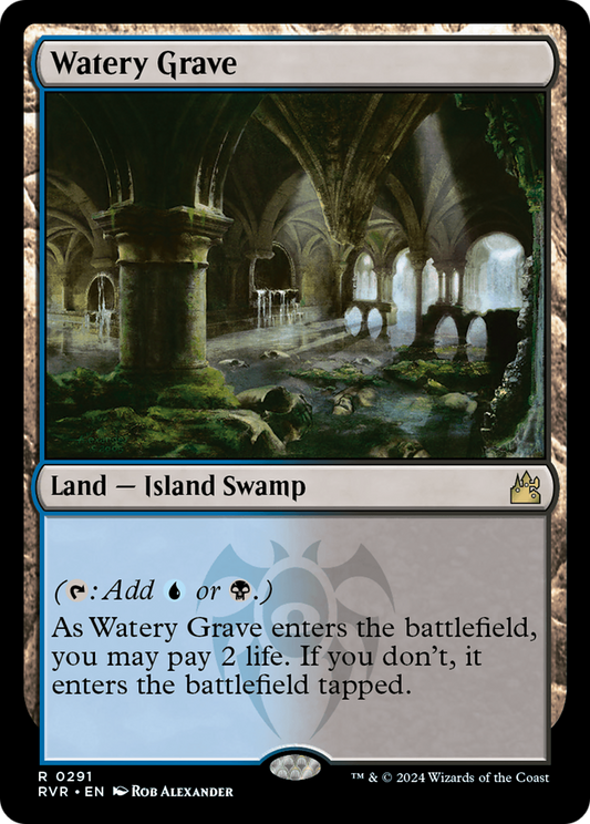 Watery Grave [Ravnica Remastered] [Foil]