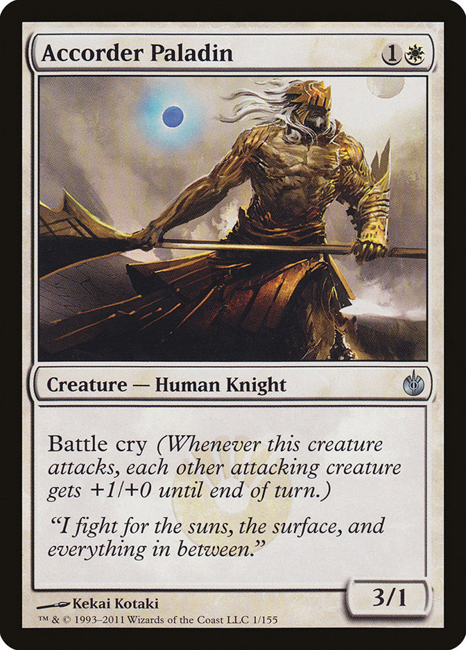 Accorder Paladin [Mirrodin Besieged] [Foil]