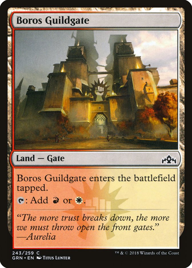 Boros Guildgate (243/259) [Guilds of Ravnica] [Foil]
