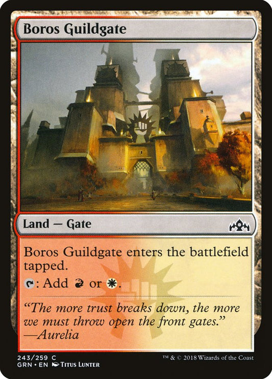 Boros Guildgate (243/259) [Guilds of Ravnica] [Foil]