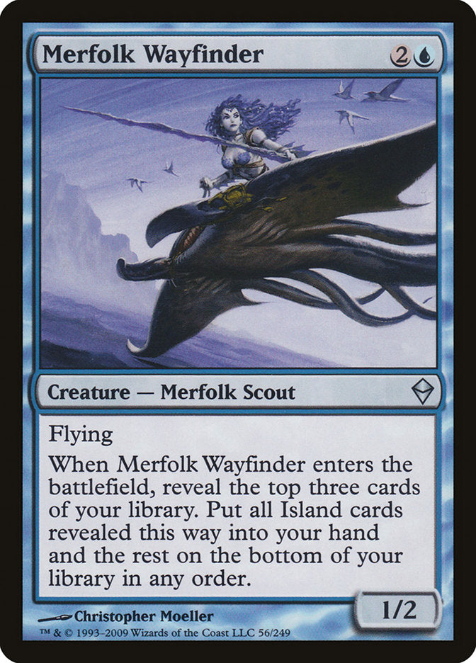 Merfolk Wayfinder [Zendikar] [Foil]