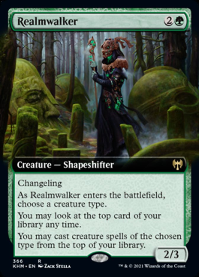 Realmwalker (Extended Art) [Kaldheim] [Foil]