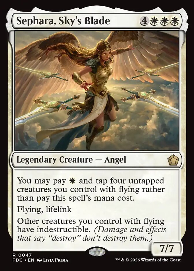 Sephara, Sky's Blade [Foundations Commander]