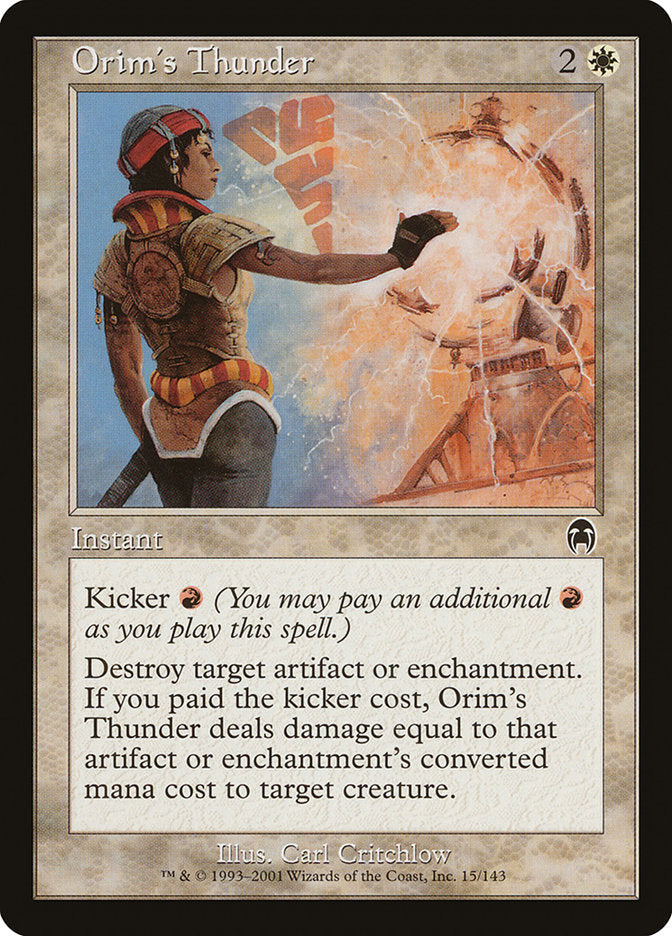 Orim's Thunder [Apocalypse] [Foil]
