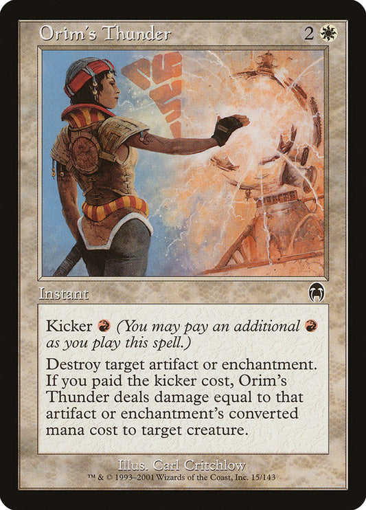 Orim's Thunder [Apocalypse] [Foil]
