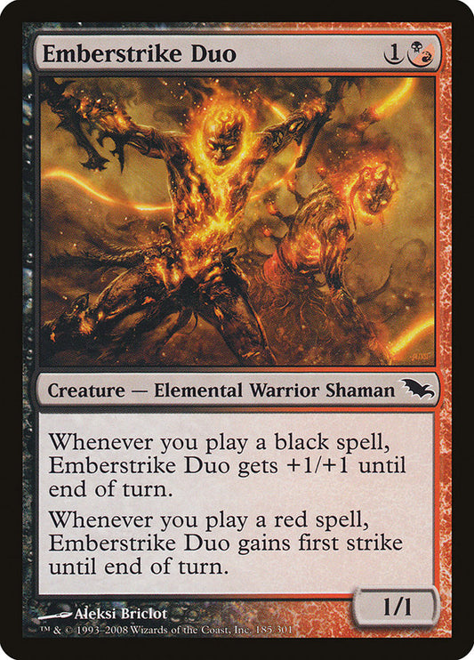 Emberstrike Duo [Shadowmoor] [Foil]