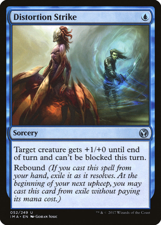 Distortion Strike [Iconic Masters] [Foil]