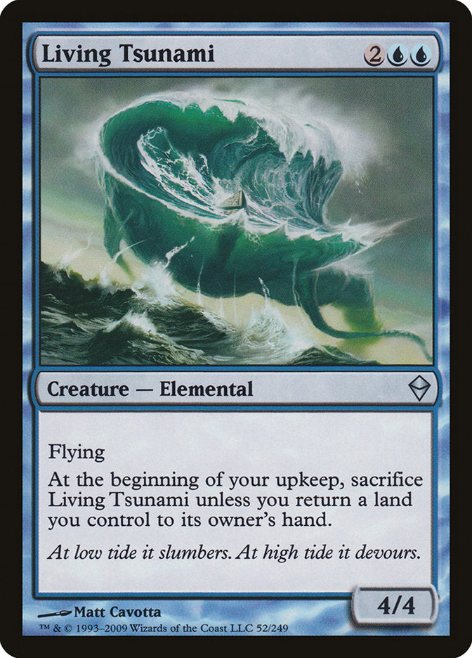 Living Tsunami [Zendikar] [Foil]
