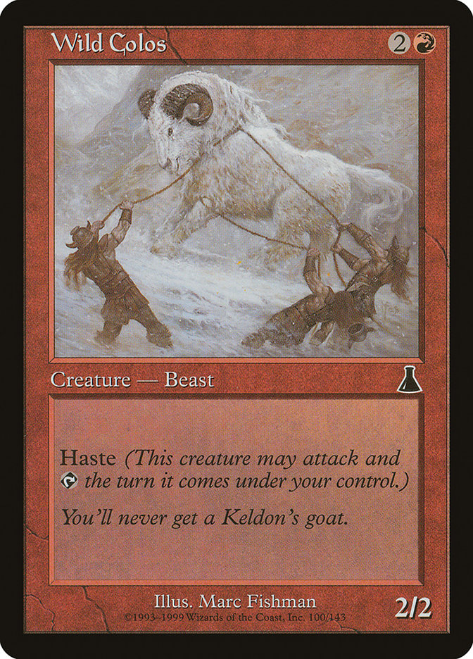 Wild Colos [Urza's Destiny] [Foil]
