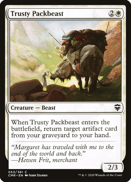 Trusty Packbeast [Commander Legends] [Foil]