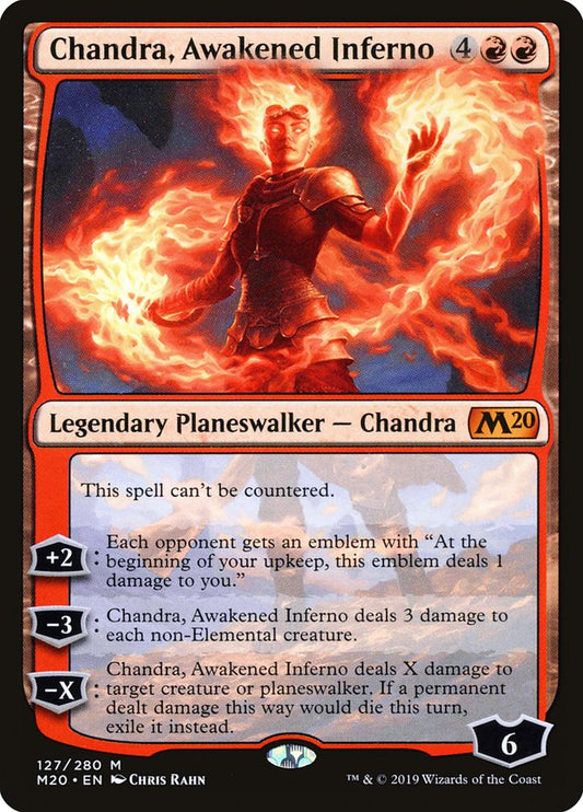 Chandra, Awakened Inferno [Core Set 2020] [Foil]